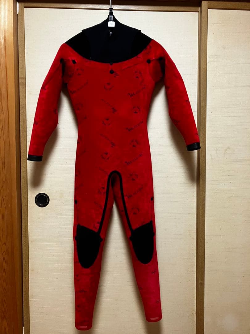 メローウエットスーツ　 ジャージセミドライロングチェストZIP 5mm3mm