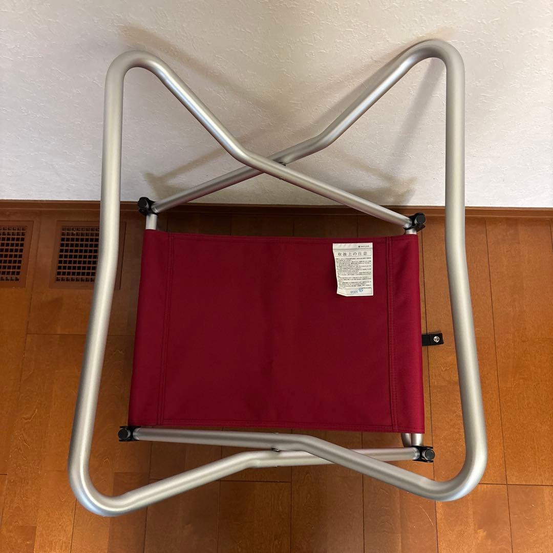 【2個セット】美品  peak スノーピーク FD チェアワイド 赤