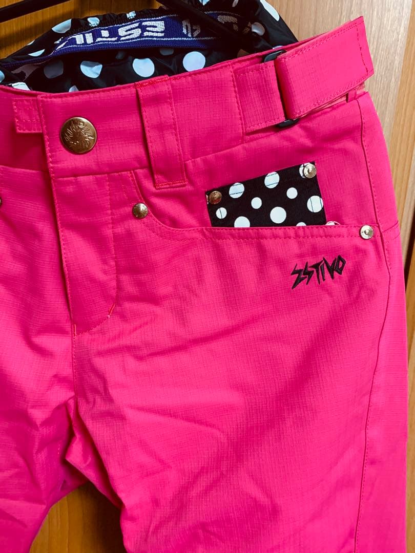 【ほぼ新品】カラフル スノーボードウェアセット 女性用