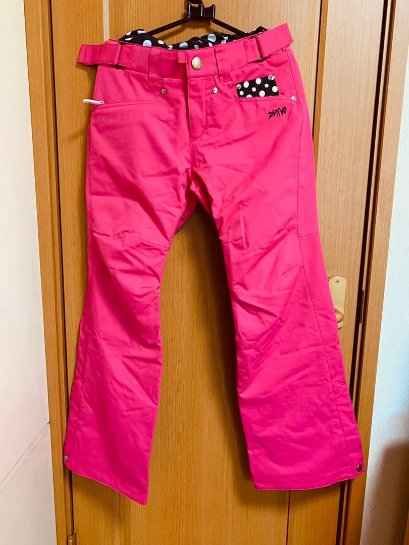 【ほぼ新品】カラフル スノーボードウェアセット 女性用