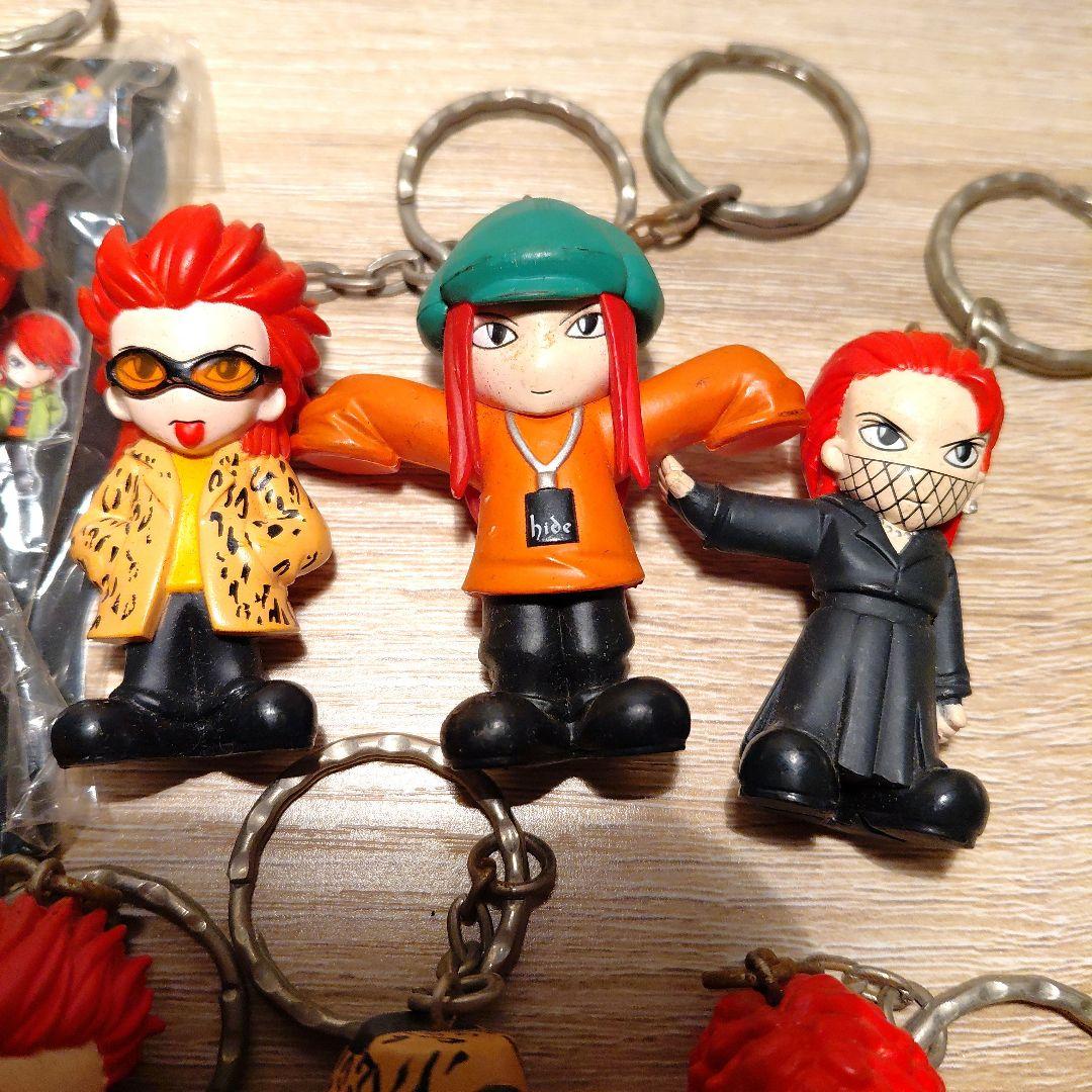 hide　フィギュアキーホルダー　10体セット