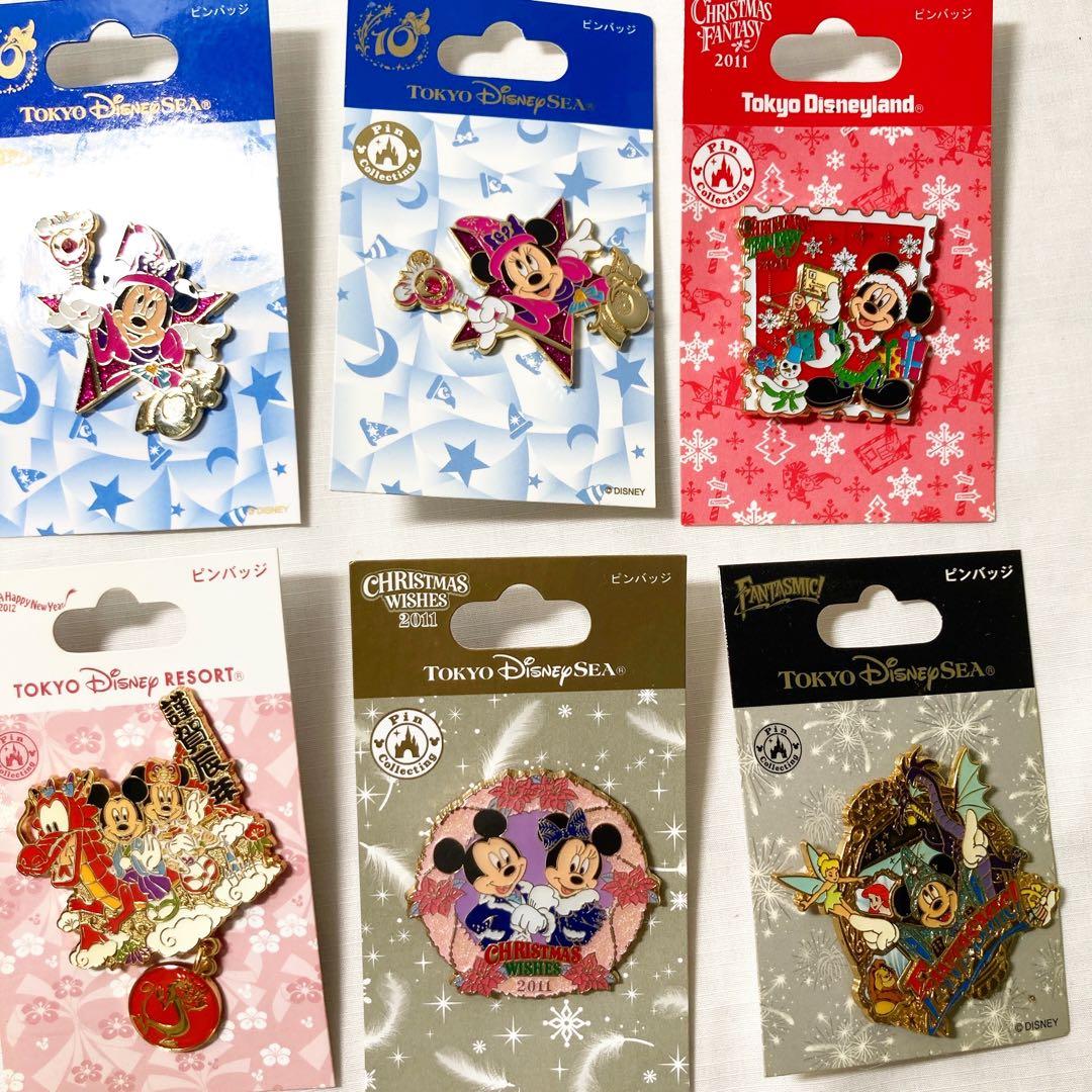 M3412 東京ディズニーリゾート ピンバッジセット