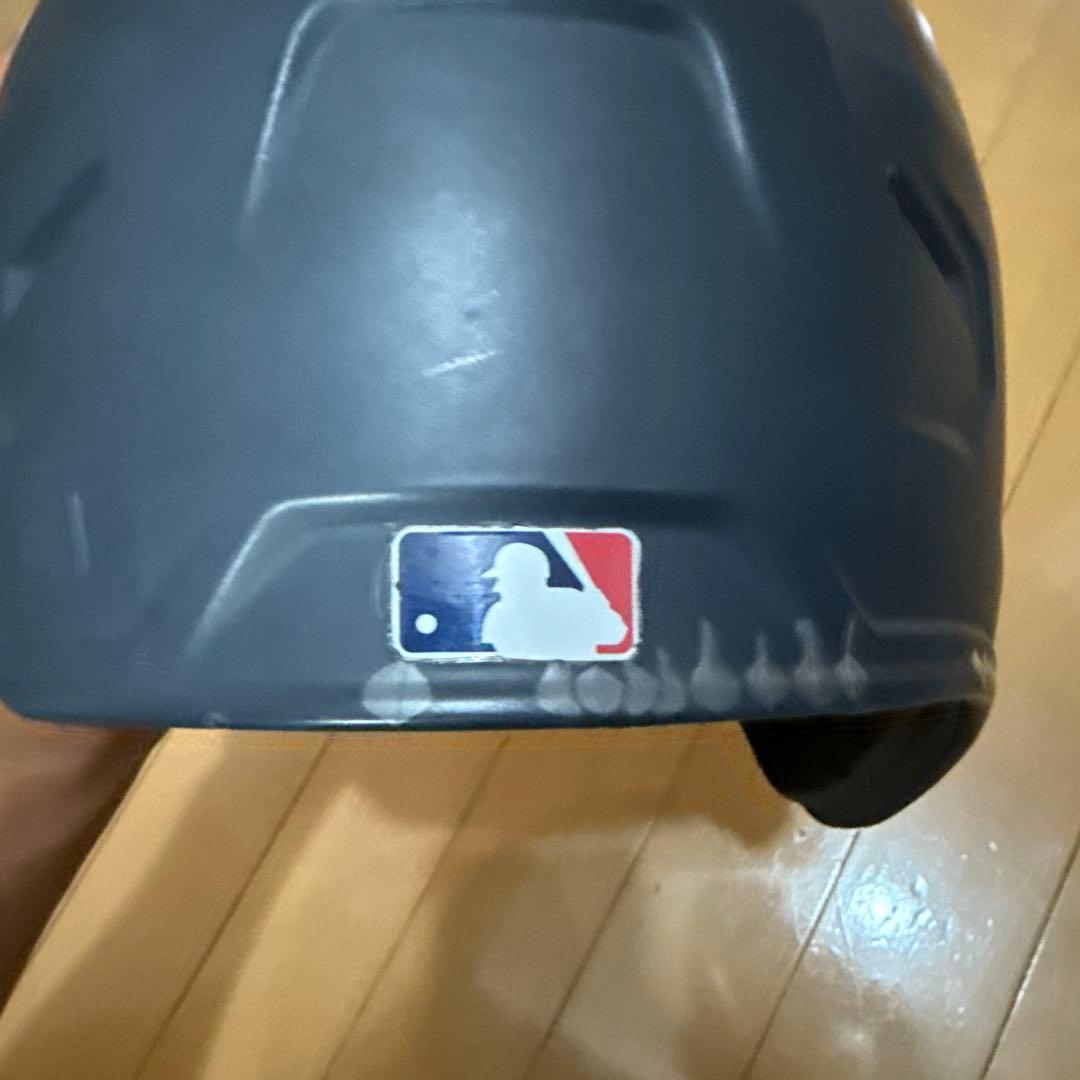 MLB バッティング用ヘルメット 黒　ローリングス