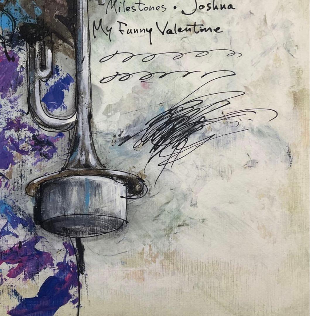 絵画・額縁・版画・津田耕・『アドリブ』JAZZシリーズ・美術品・インテリア・雑貨