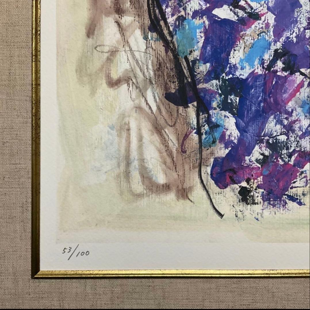 絵画・額縁・版画・津田耕・『アドリブ』JAZZシリーズ・美術品・インテリア・雑貨