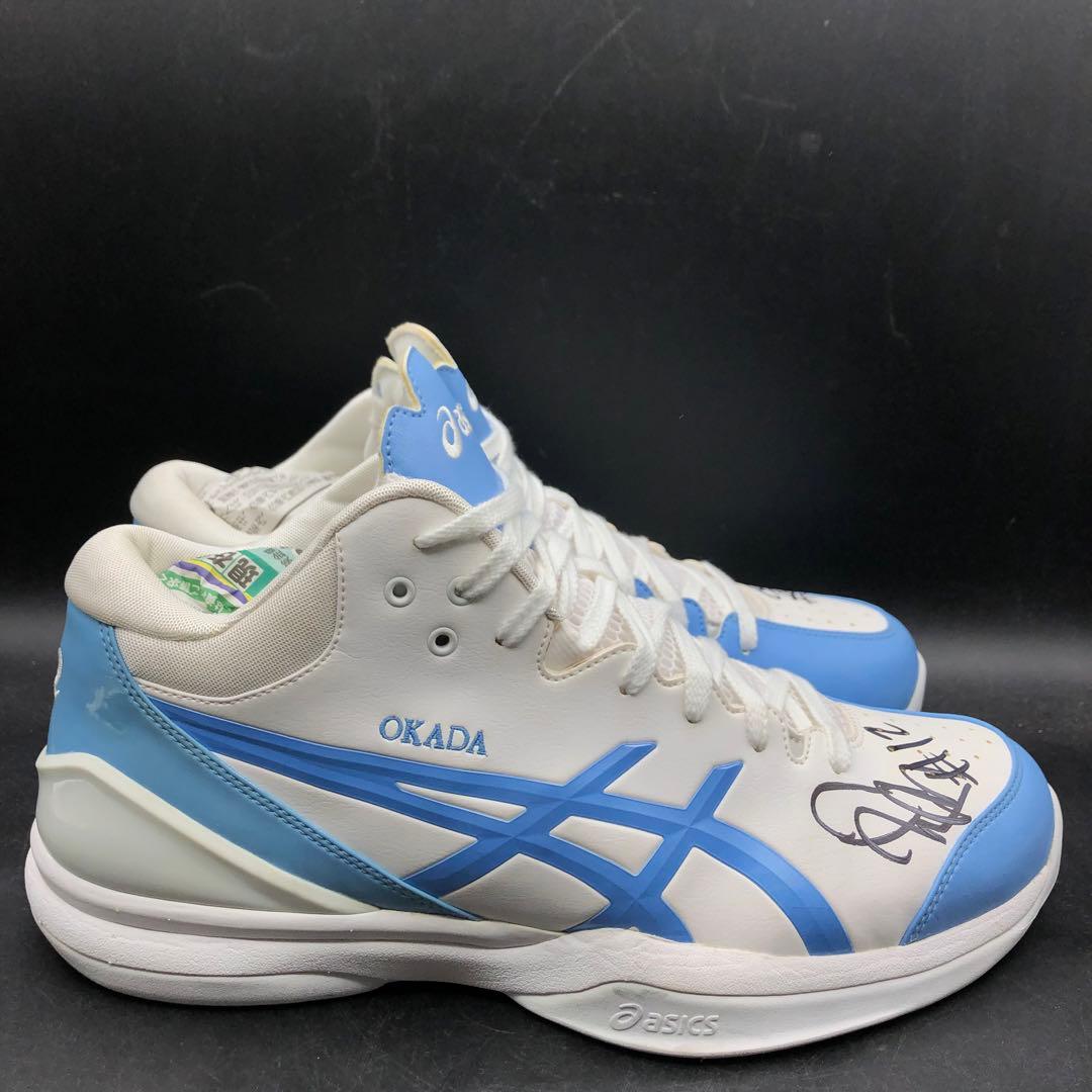 M.5289 サイン入り asics アシックス スニーカー シューズ 靴