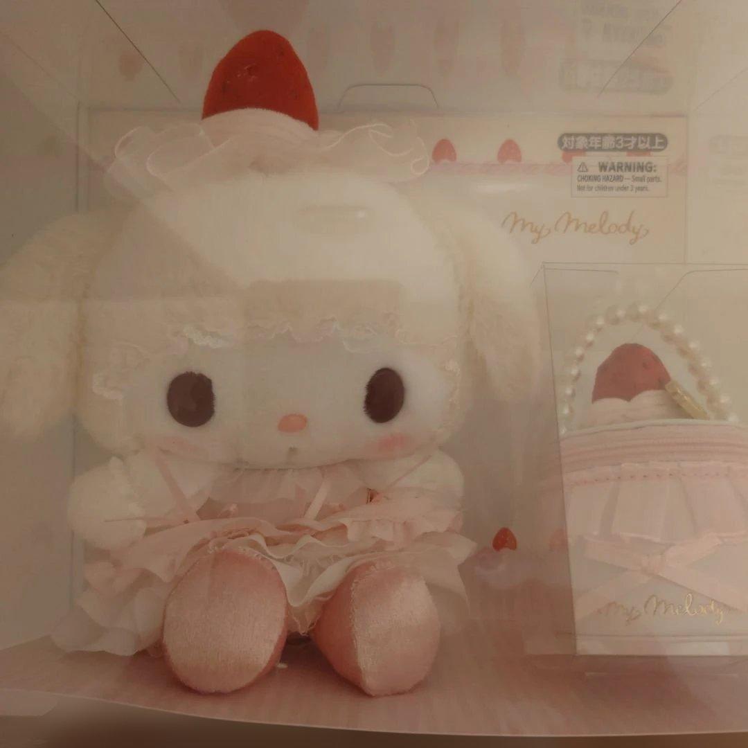 サンリオ ぬいぐるみ&アクセサリーケースセット(いちごホイップケーキ)マイメロ