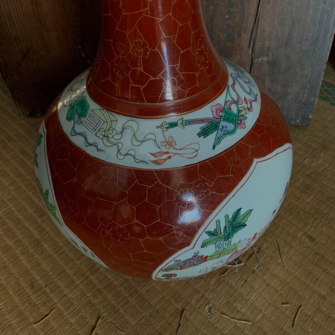中国　骨董品　壺