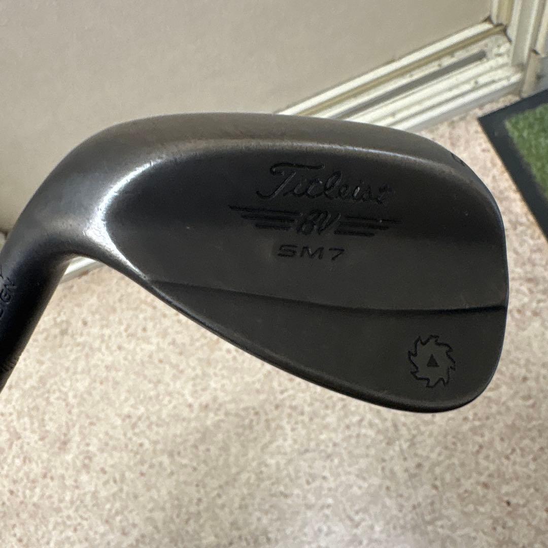 タイトリスト　 SM7 52度ウェッジ　ブラック　レフティ