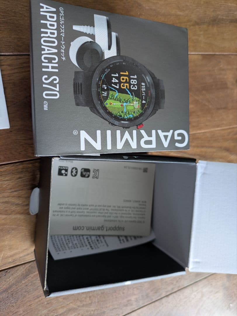 3/1まで！GARMIN ガーミン アプローチS70 47mm CT10 3個付