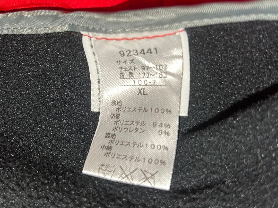 プーマ　PUMA ゴルフ　ダウンジャケット　XL 中綿　赤　メンズゴルフウェア