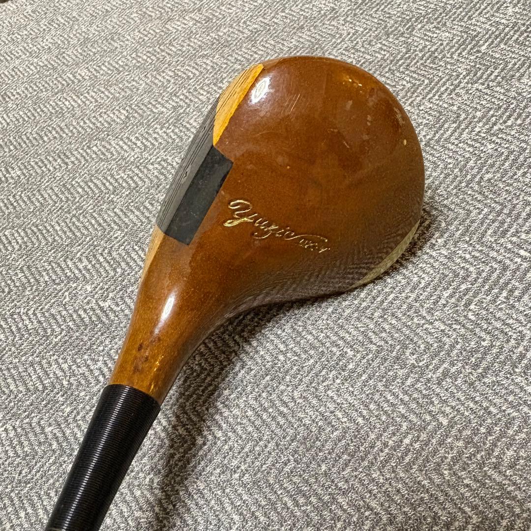 旧ドライバー2本セットツルヤ CROSSHILL チタン ＆希少パーシモン 1W