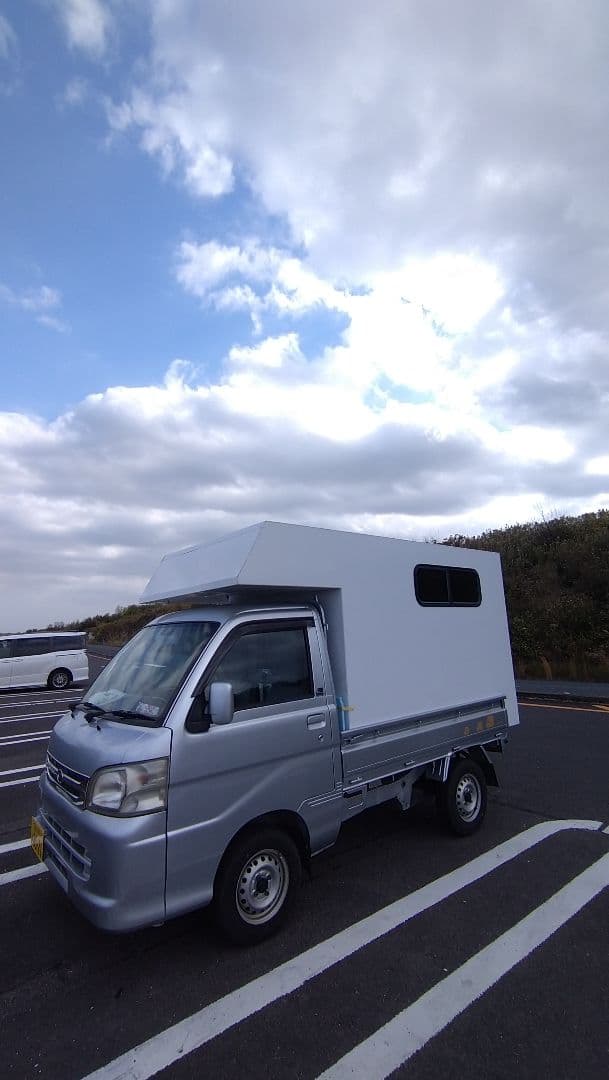 #軽トラシェル　#軽バン　 #四国香川RV工房　半世紀やってますm(__)m