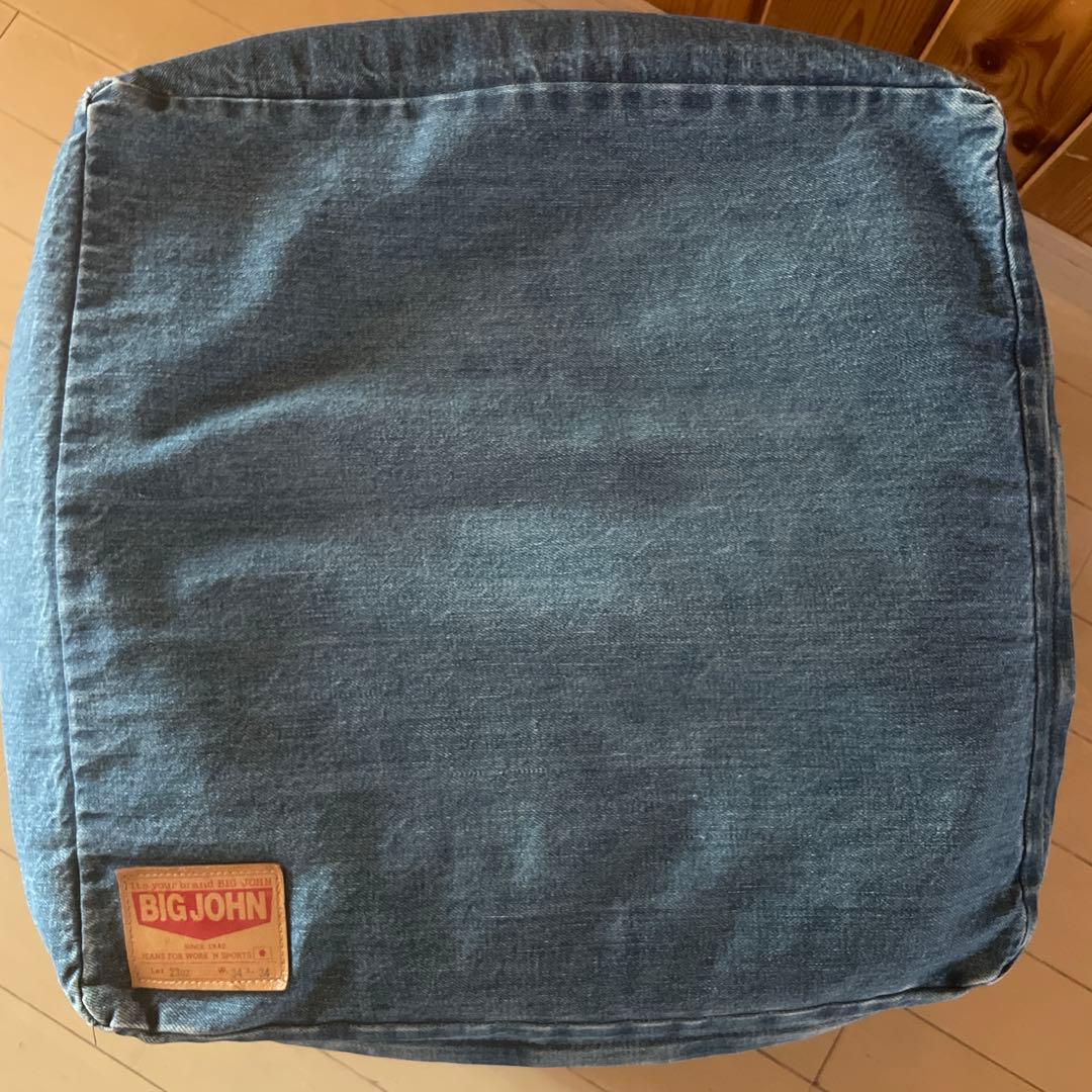 BIG JOHN 児島ジーンズカバー　無印良品、体にフィットするソファ