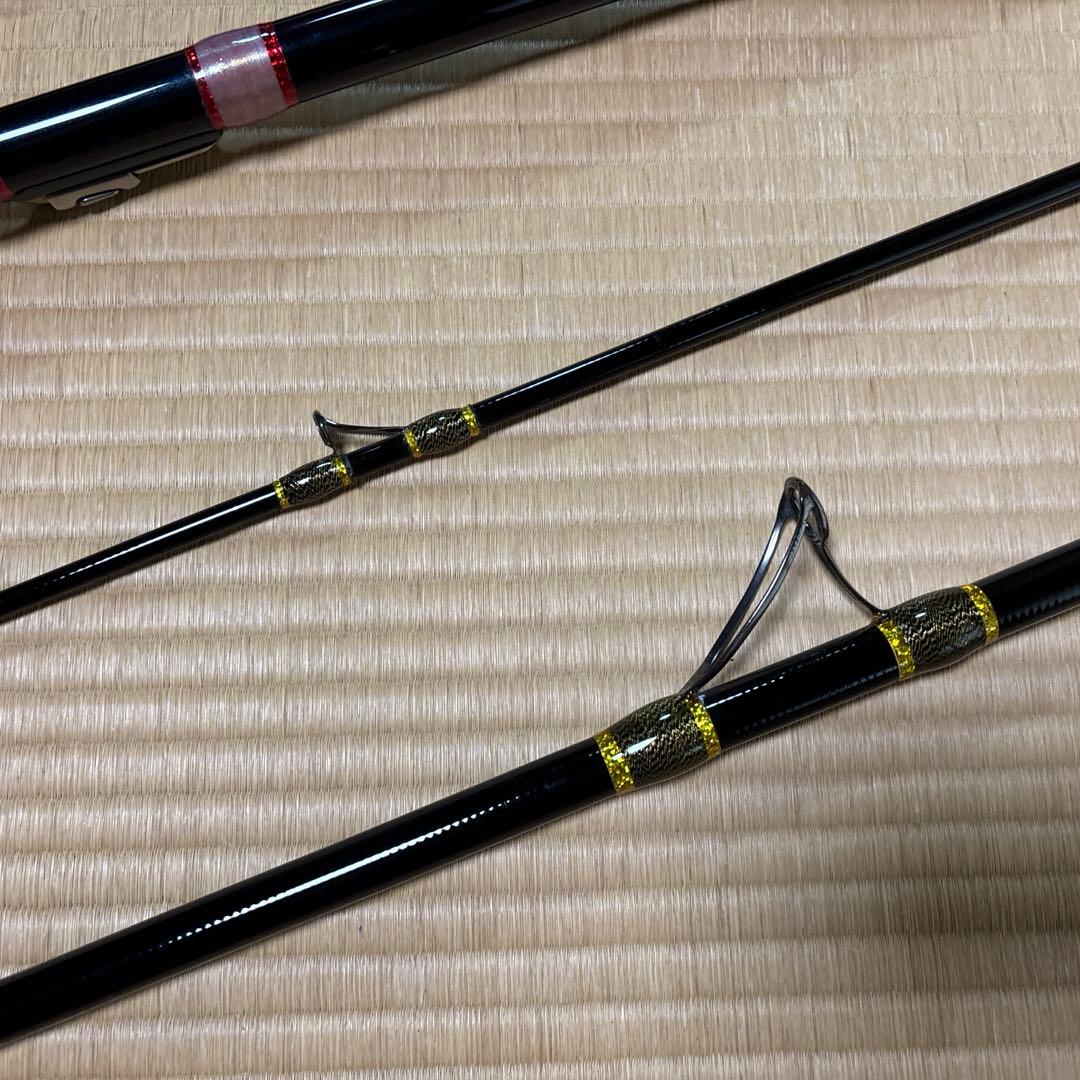 希少　釣竿がまかつGEASYS フィッシングロッド 35-400 専用ケース付き