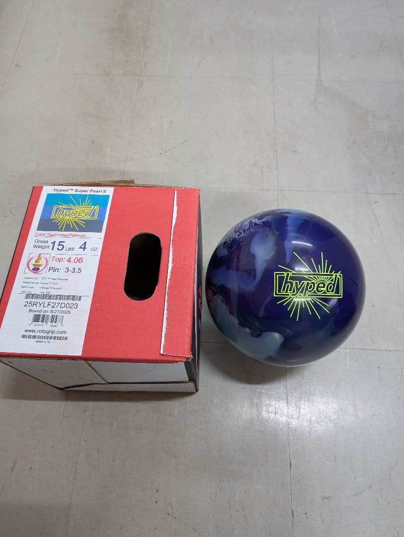 ROTOGRIP Hyped Super Pearl II ボウリングボール