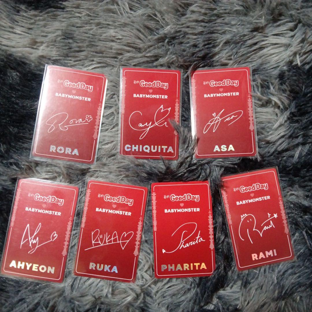 BABYMONSTER Good Day official 1セット