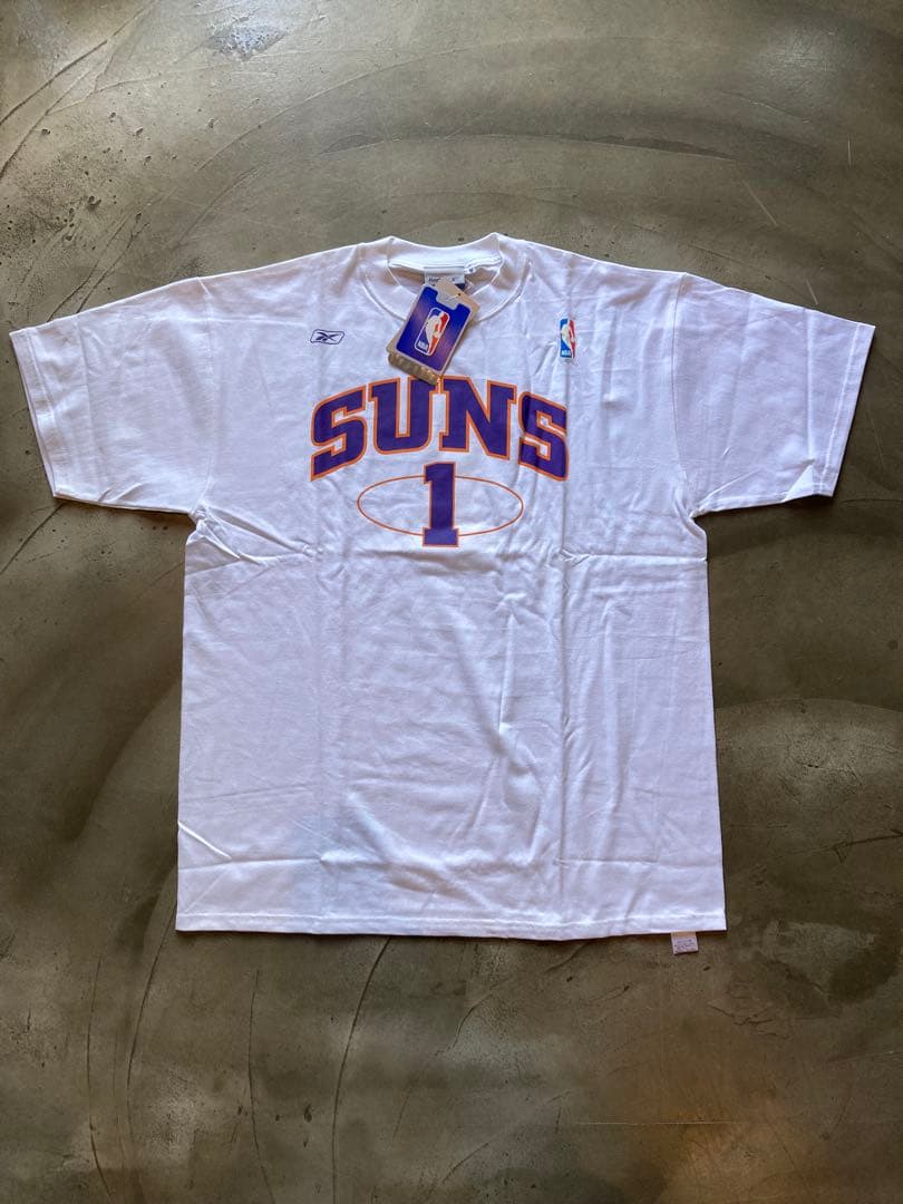 デッドストックsuns田臥Tシャツvintageリーボックnbaヴィンテージ