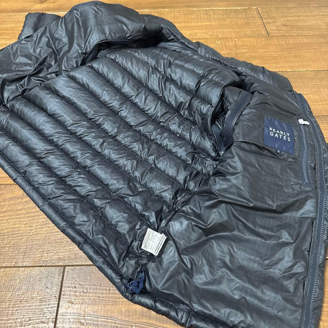 美品　パーリーゲイツ　ダウンジャケット　4 ネイビー