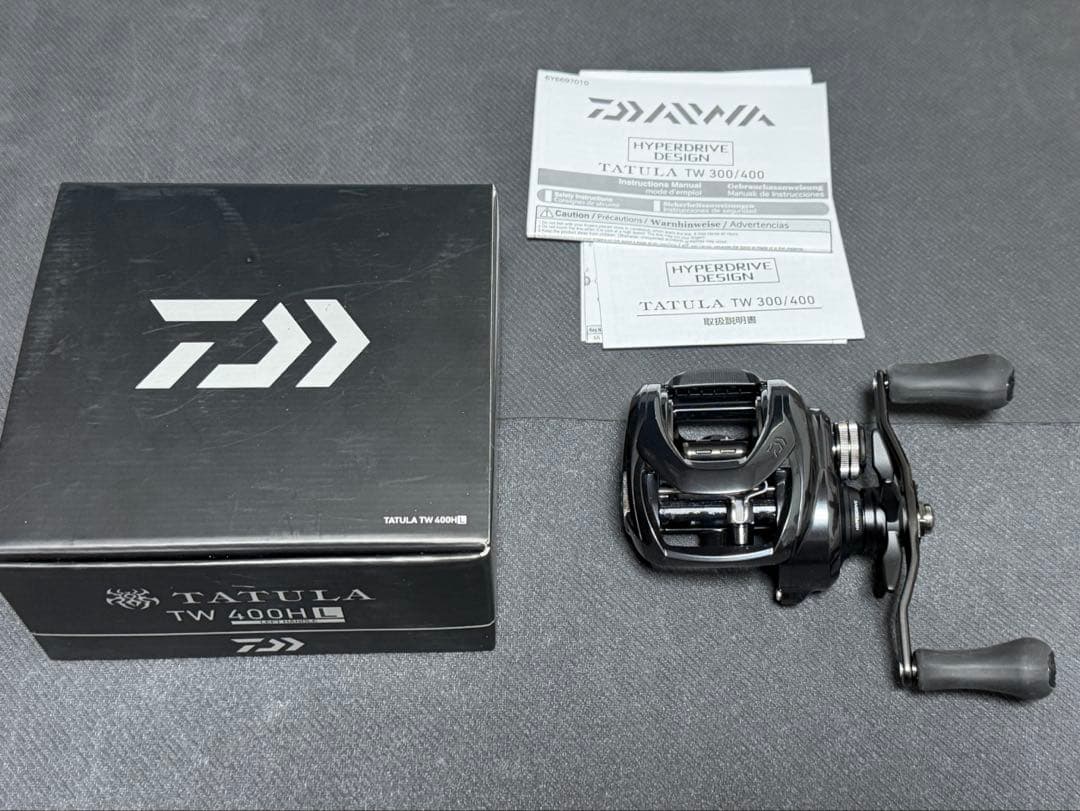 ダイワ DAIWA TATULA TW400HL 左巻き