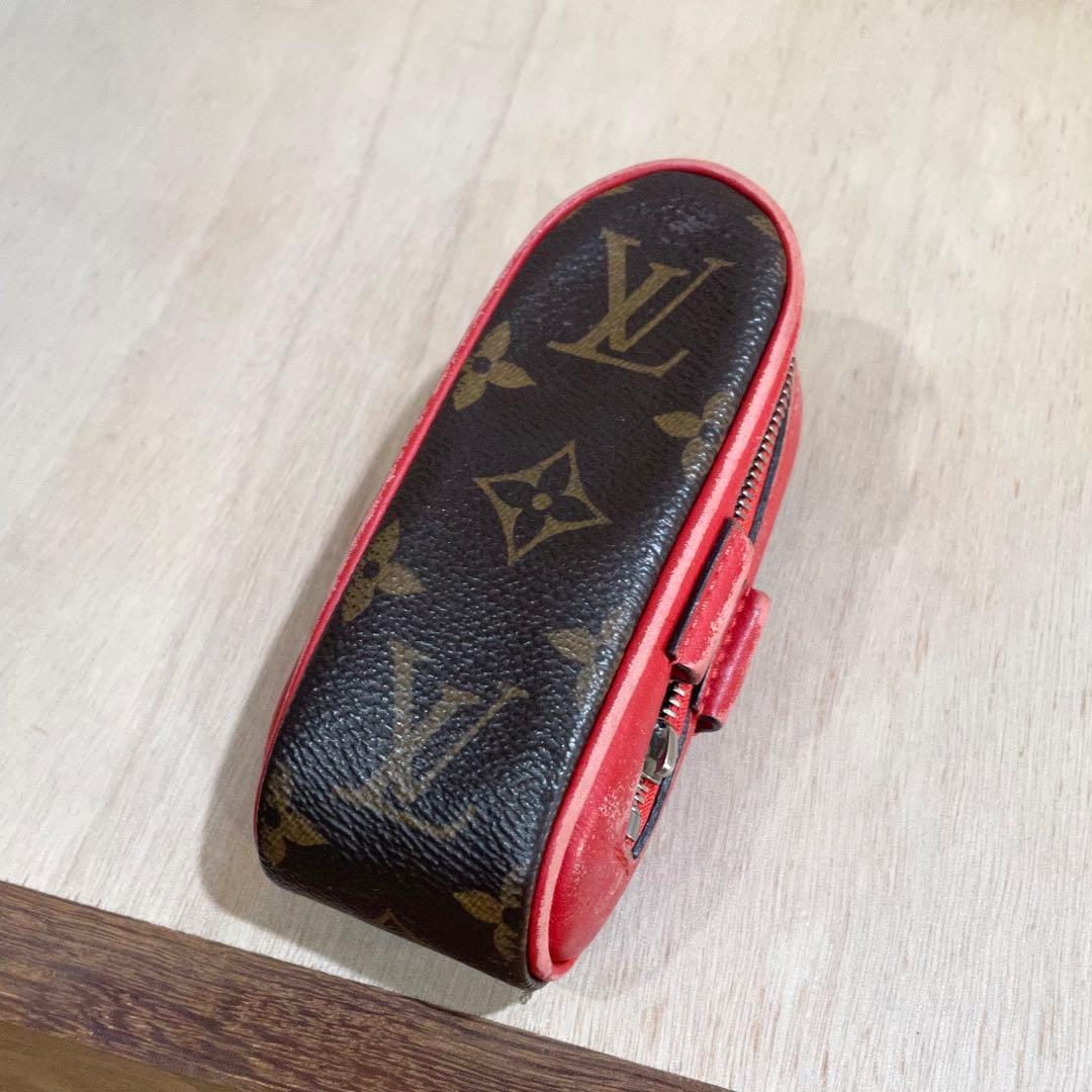 LOUIS VUITTON ルイヴィトン モノグラム ゴルフボールケース