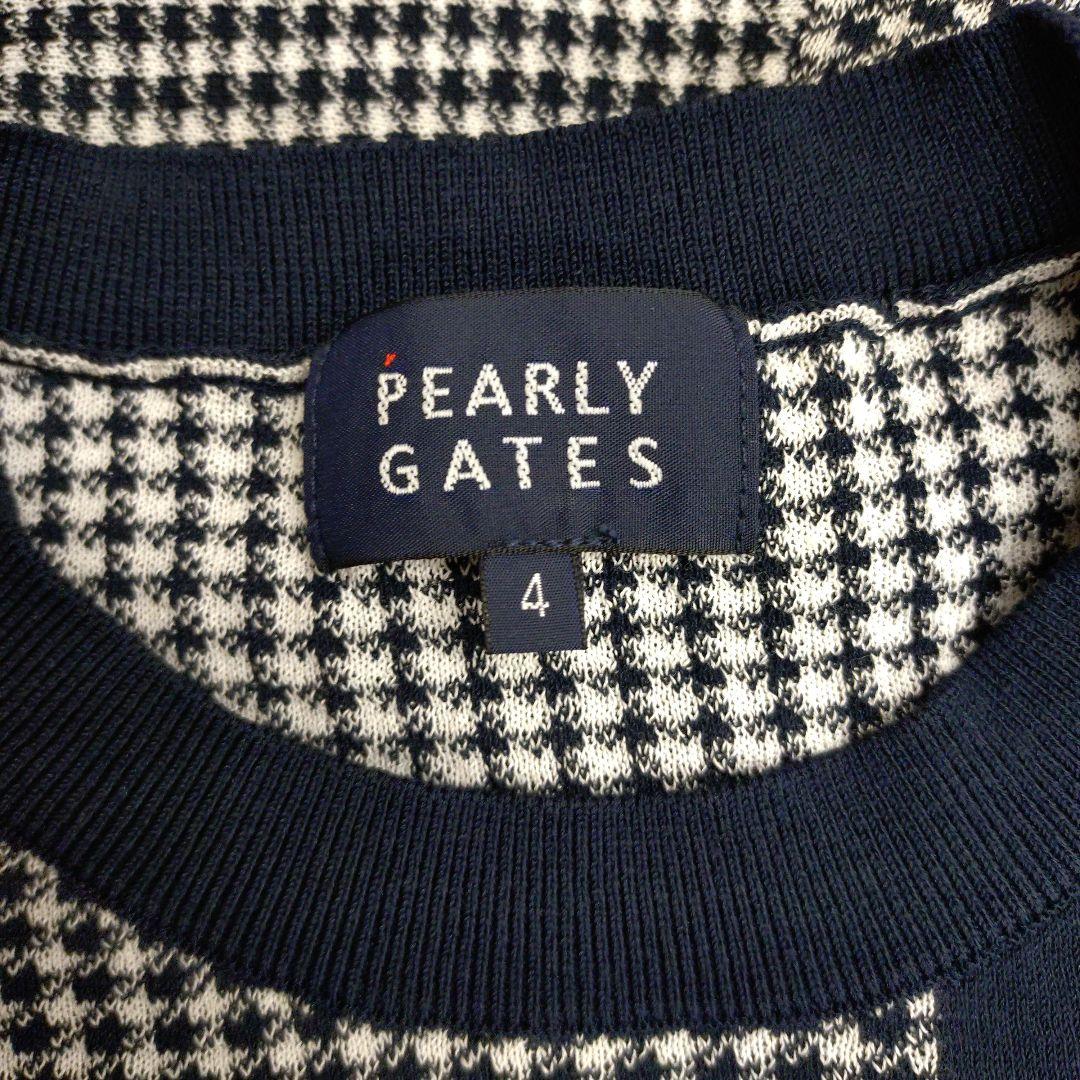 PEARLY GATES チェック柄セーター サイズ4