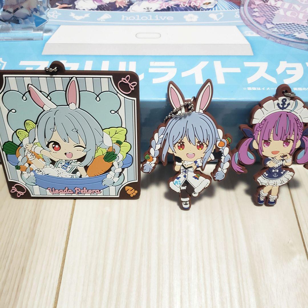 ホロライブクッキングくじ ラスト賞 アクリルライト アクリルクロックまとめ売り