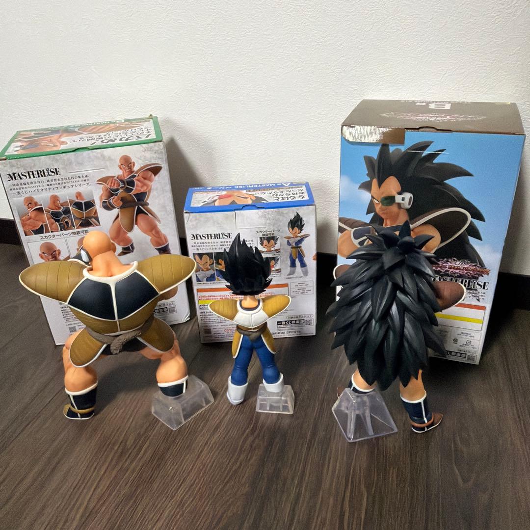 多数出品中　一番くじ　ドラゴンボール　ベジータ　ナッパ　ラディッツ　フィギュア