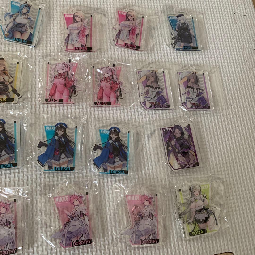 NIKKE アクリルキーホルダーストラップ25個セット