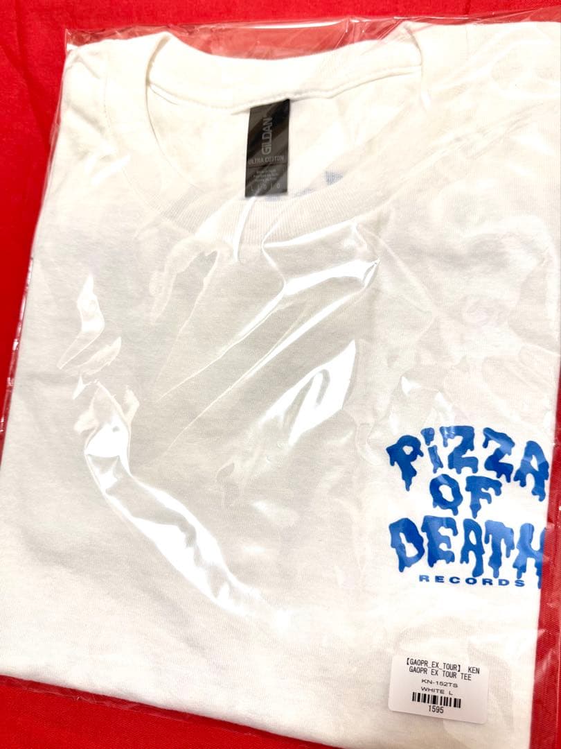 新品KEN YOKOYAMA横山 健『GAOPREX』Ｔシャツ白ハイスタンダード