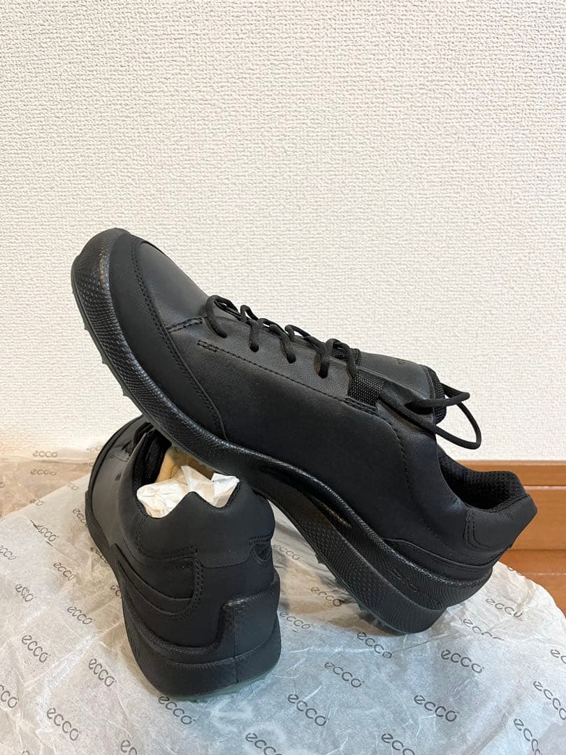 ECCO ゴルフシューズ ブラック　28.0