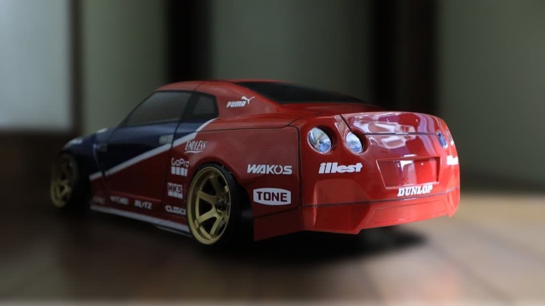 ヨコモ　R35GTRボディ　使用少　ラジコン　ドリフト