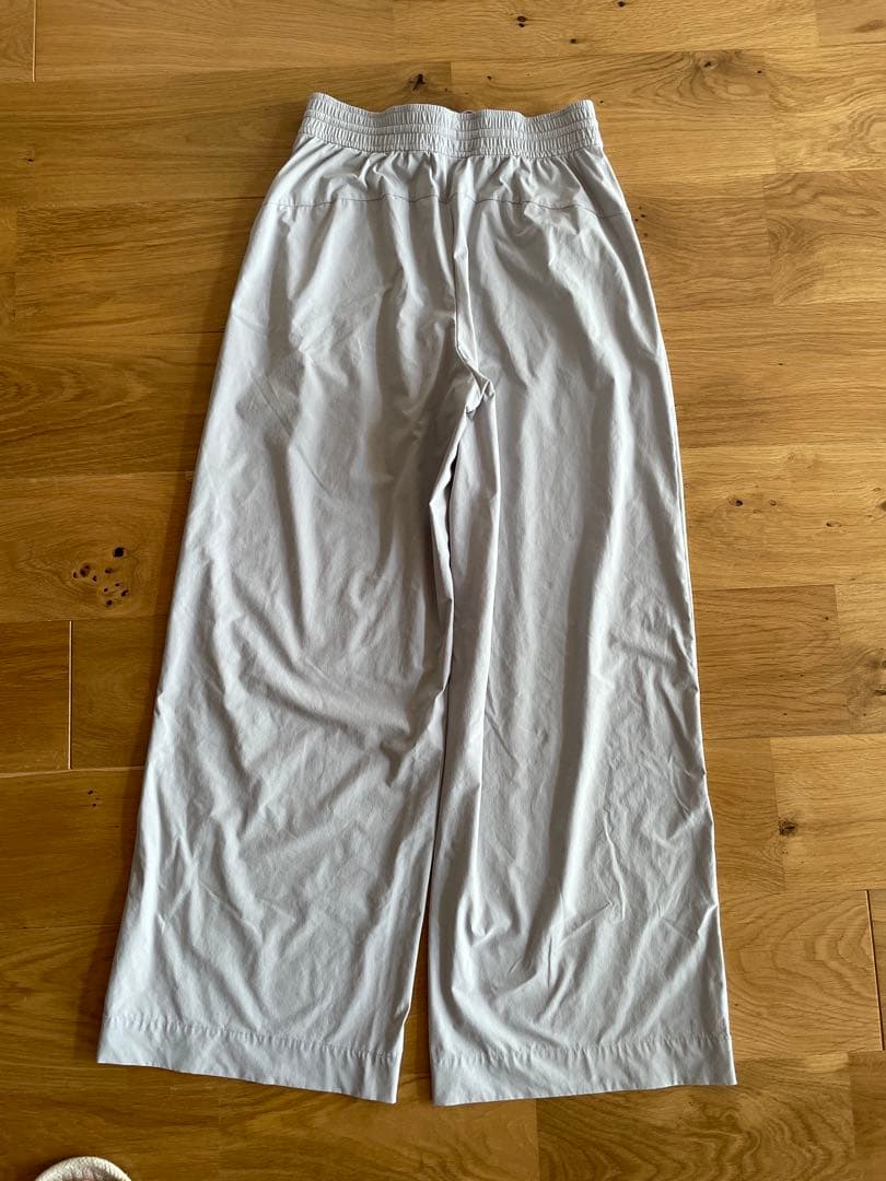 アンダール andar Airst ワイドパンツ Mロング ミストグレー