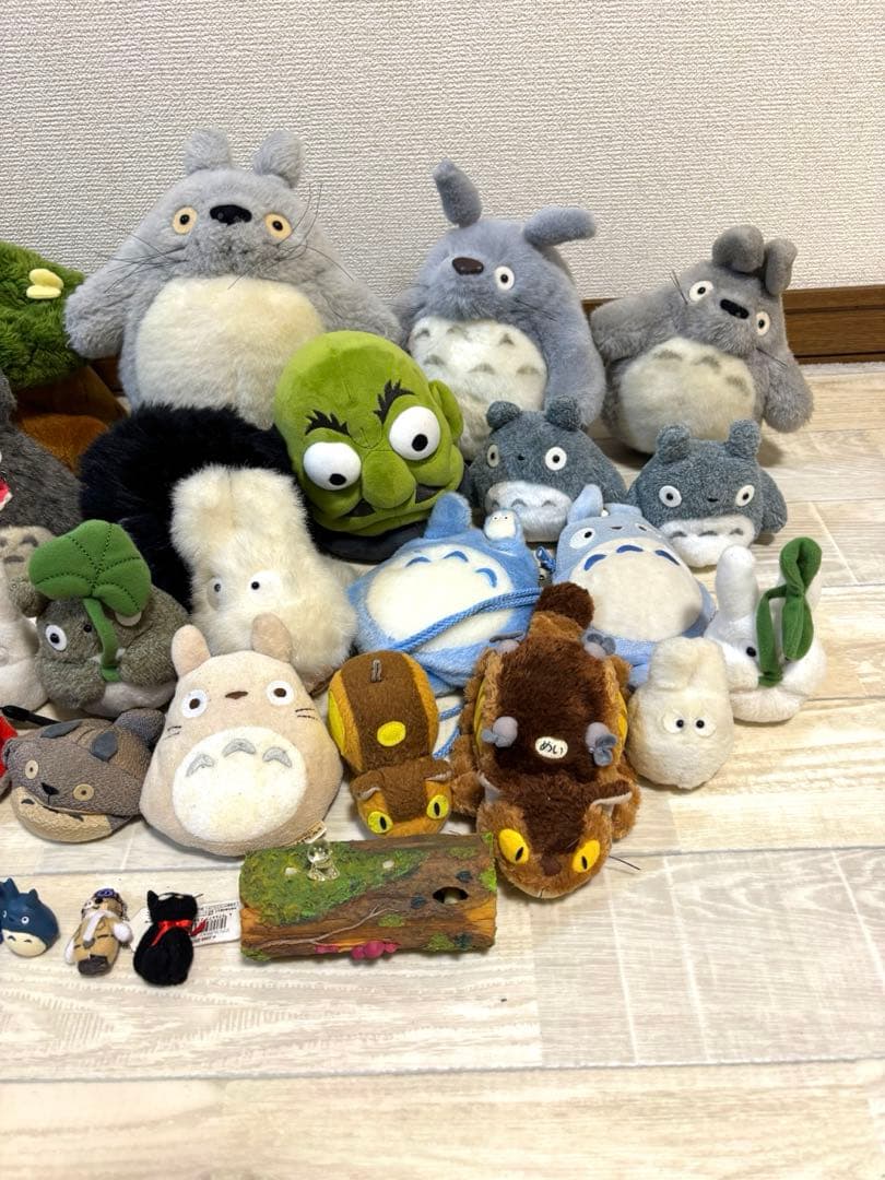となりのトトロ　もののけ姫　千と千尋　ポニョ　ジブリ　ぬいぐるみ　グッズ
