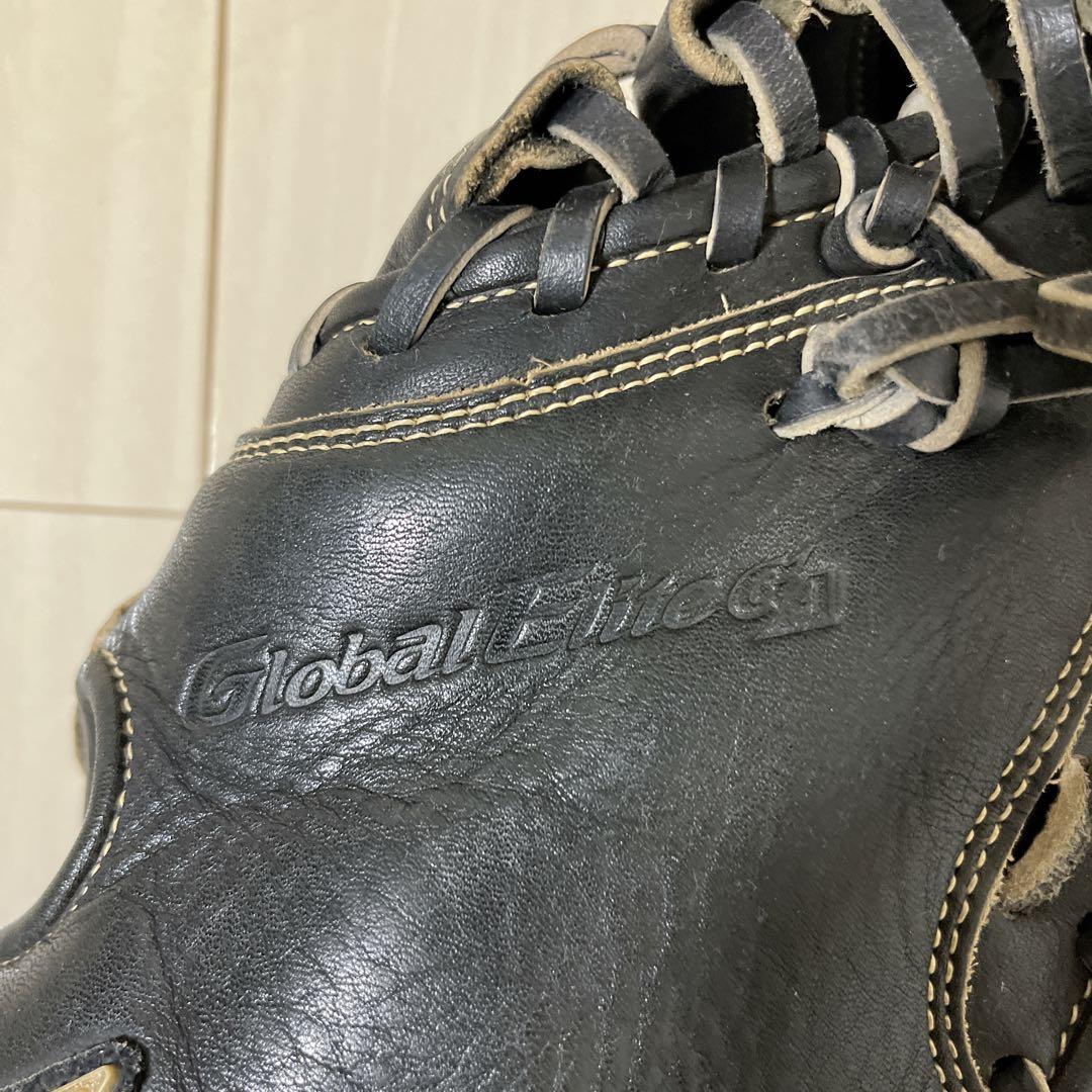 ミズノ　MIZUNO グローバルエリートGA　キャッチャーミット　軟式