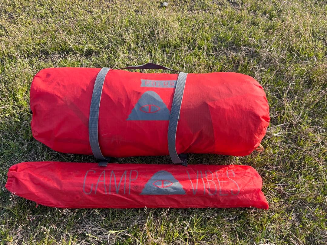 poler two man tent ソロキャンプ　自立式　簡単