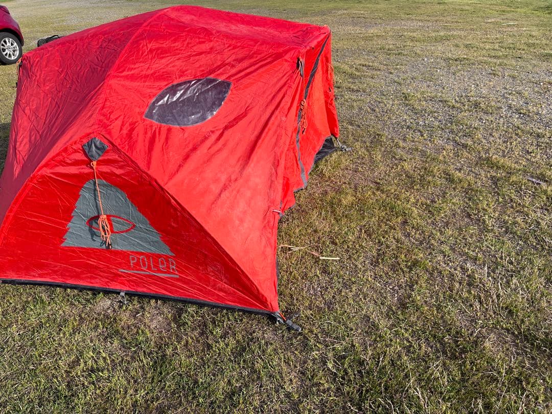 poler two man tent ソロキャンプ　自立式　簡単