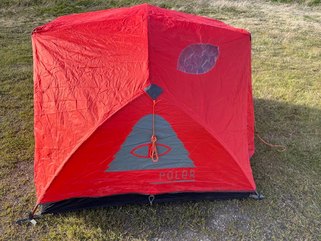 poler two man tent ソロキャンプ　自立式　簡単