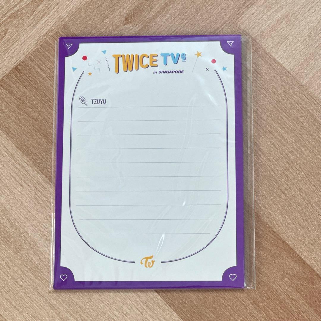 twice TV 6 トレカ　ポストカード　シンガポール　旅行　完品