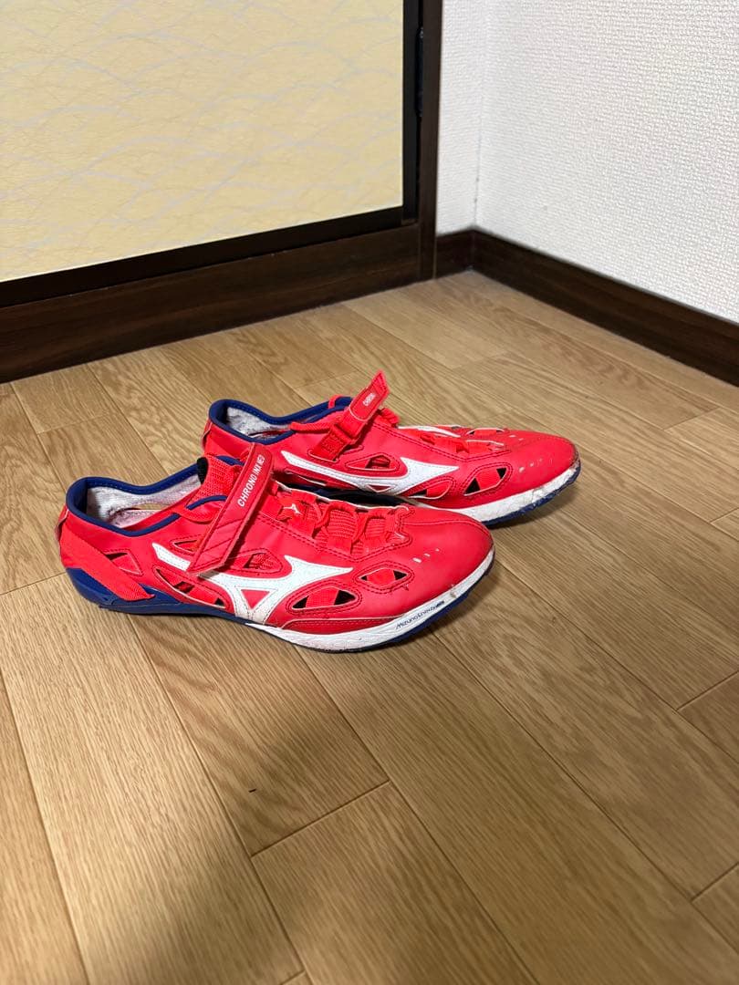 MIZUNO クロノインクスネオ レッド26.5cm 箱あり