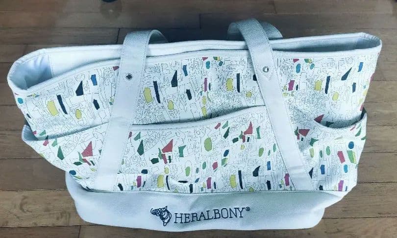 【美品】ヘラルボニーHERALBONY ゴルフトートバッグセット 大小2点