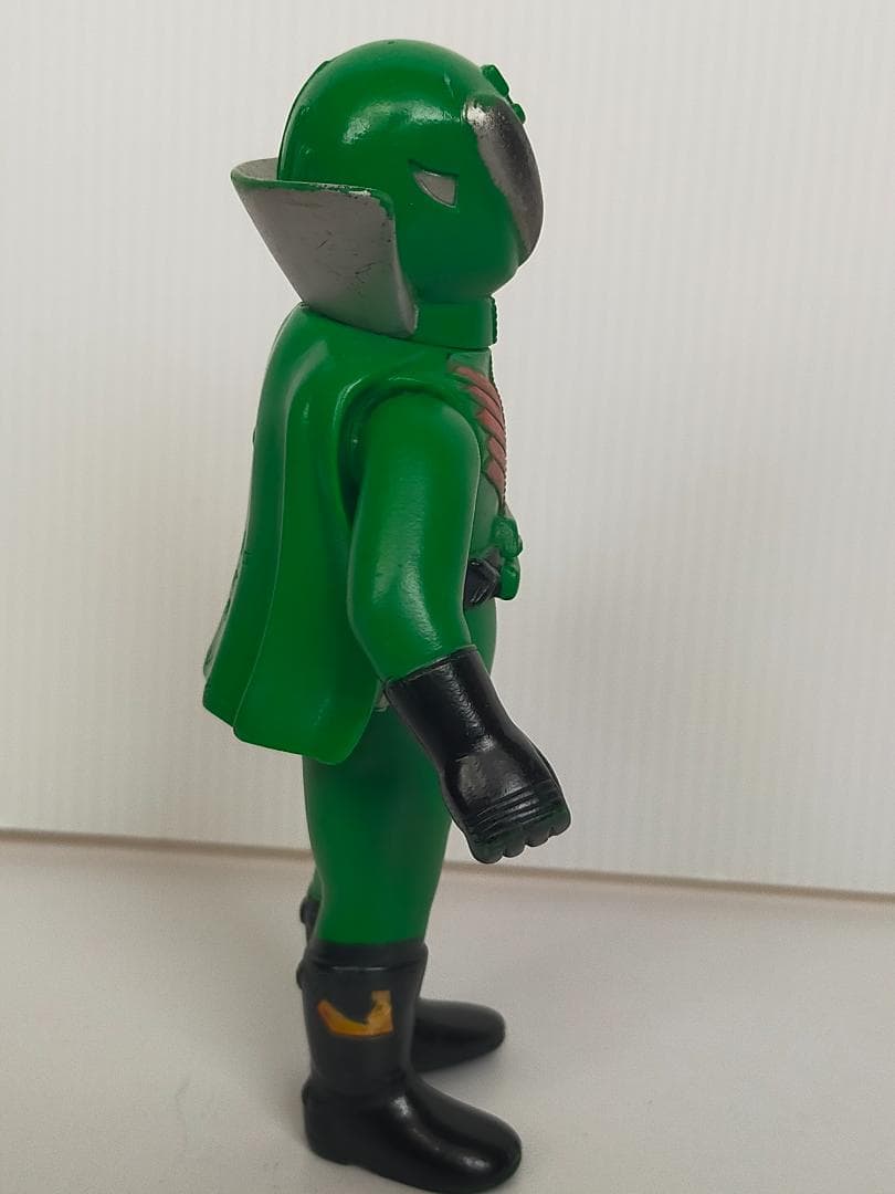 ポピー　ミドレンジャー　１３ｃｍ　ソフビ　当時物　ゴレンジャー