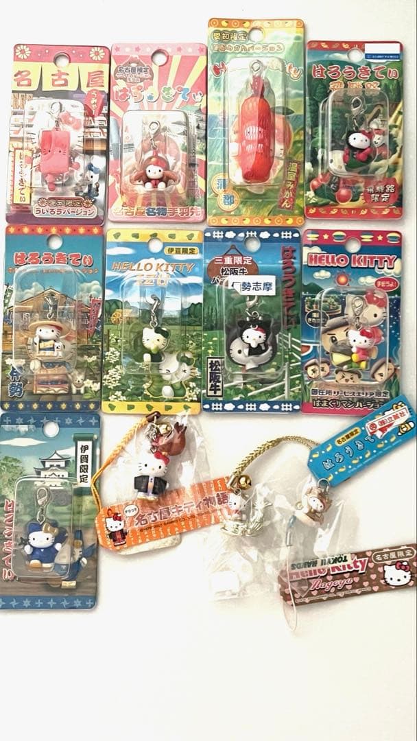 【激レア/未開封】ご当地キティ 根付 ストラップ 約70点 大量まとめ売りセット