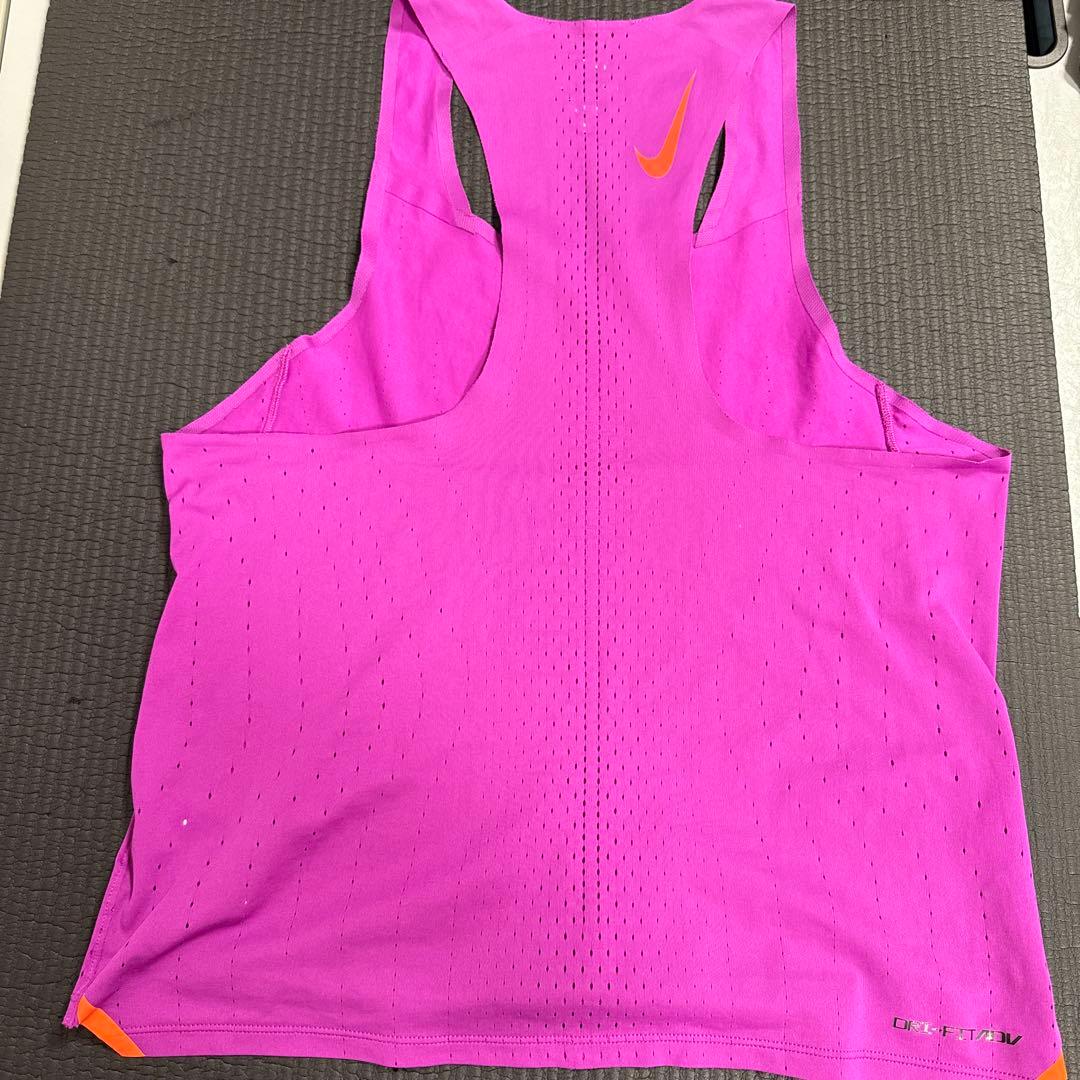 Nike エアロスイフト 紫 Mサイズ 陸上用シャツ