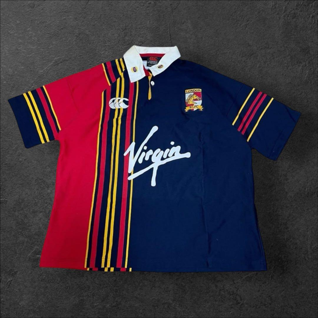 90s’未使用に近いカンタベリー オーストラリア製ラガーシャツXL