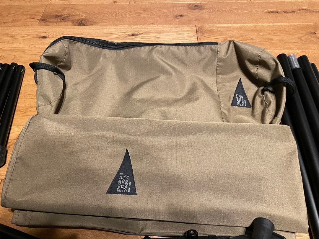 BROOKLYN OUTDOOR COMPANY 2Way コット カーキ
