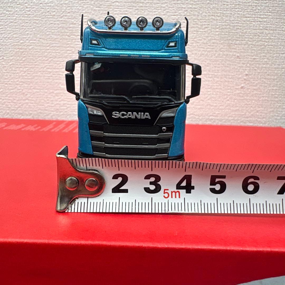 合金スカニア 770S ミニカー 1/64 （2デフ　ダブル引きタイプ）