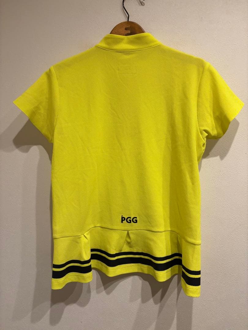 PGG PEARLY GATES パーリーゲイツ ハーフジップ 半袖 Tシャツ