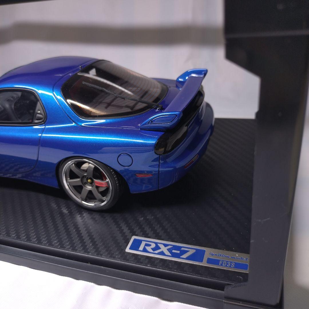 ミニカー 1/18 ignition model RX-7 (FD3S)BLUE