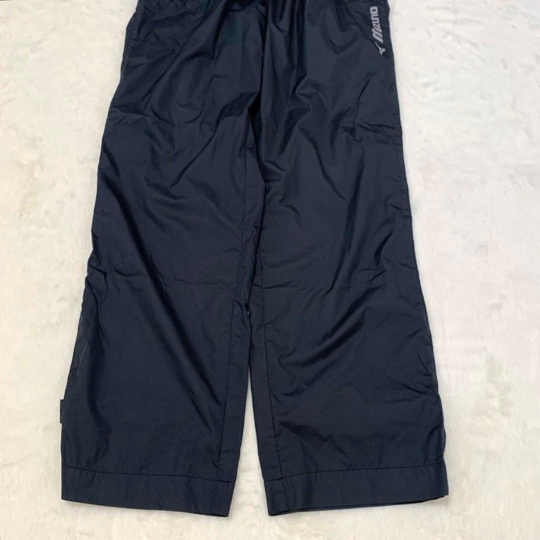【長袖・半袖2Way仕様】MIZUNO ミズノ レインジャージ 黒 M